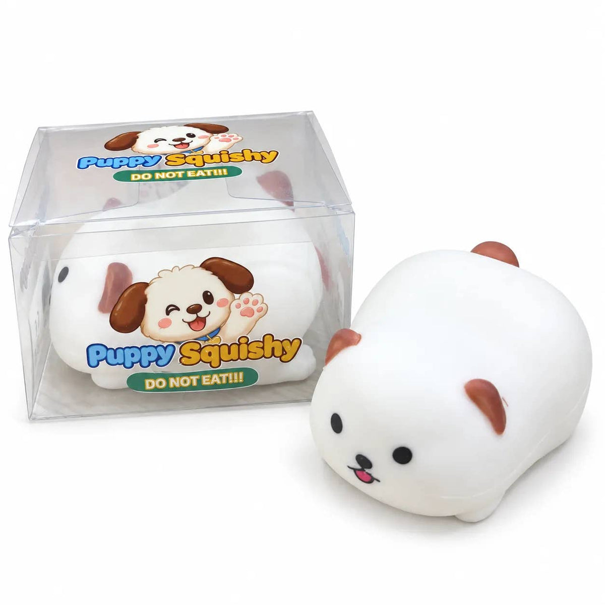Cute Crunchy Pug Dog Block Squishy Toy