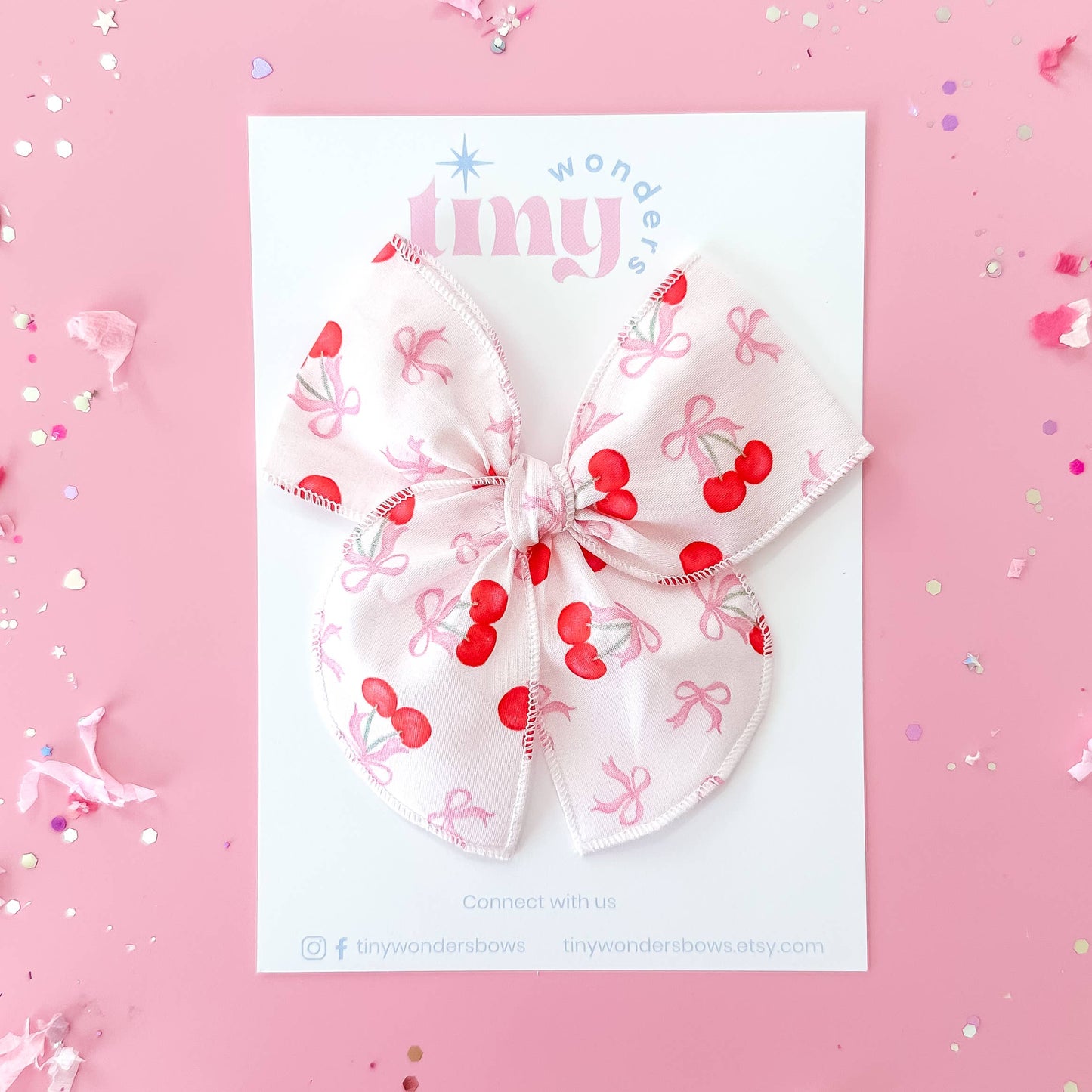 Coquette Cherry Bow