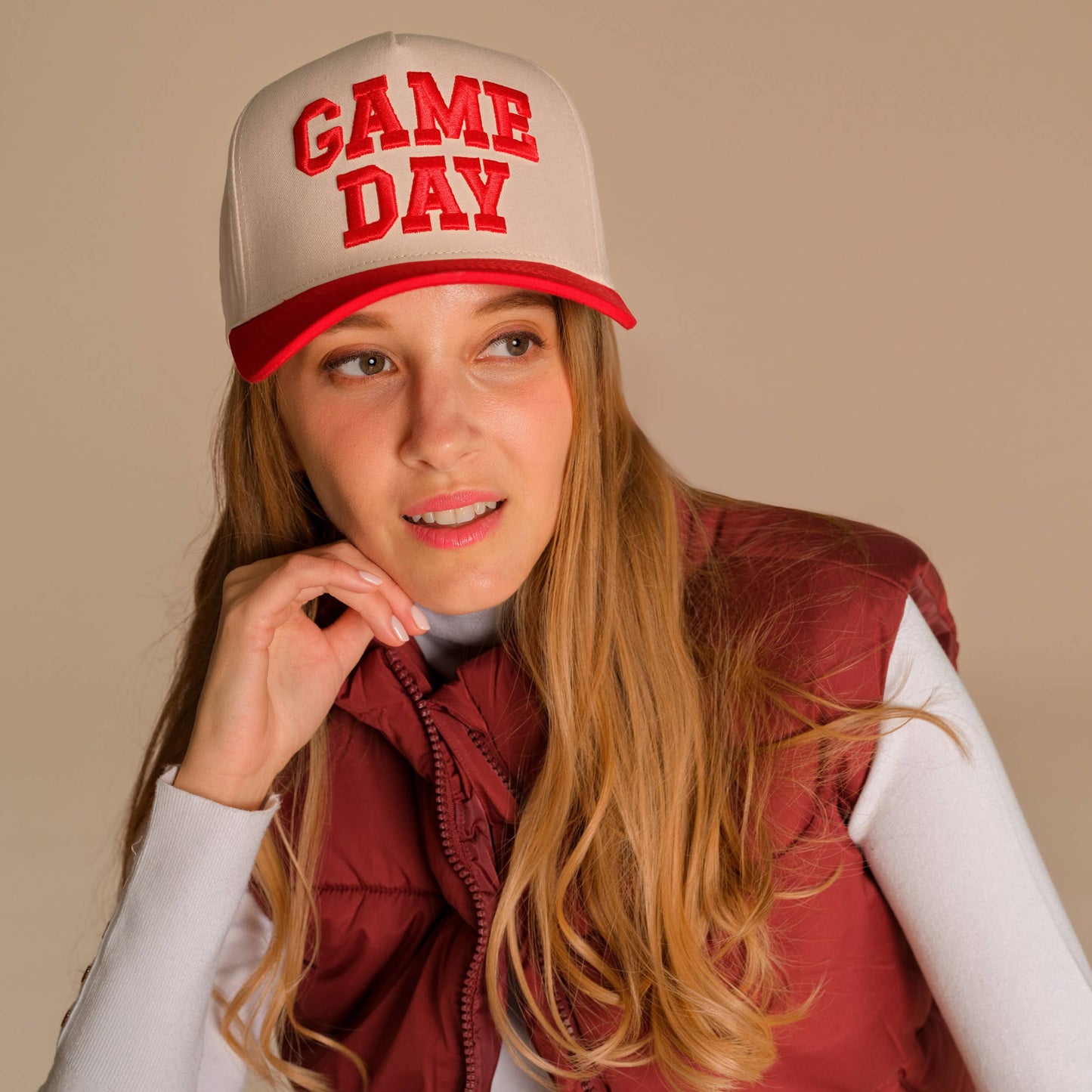 Game Day Embroidered Hat