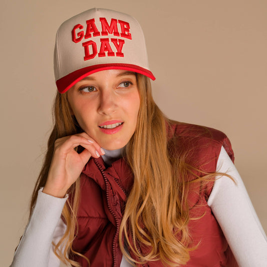 Game Day Embroidered Hat