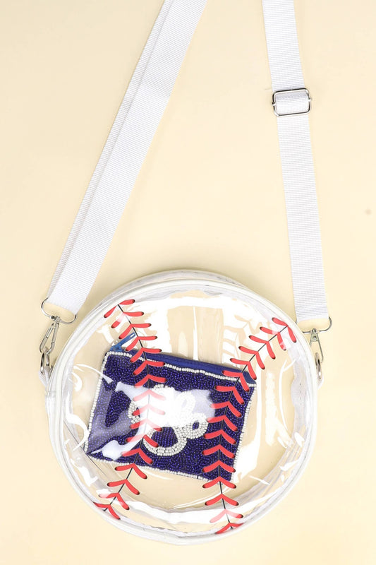 Transparent Stadium-Approved Baseball Bag