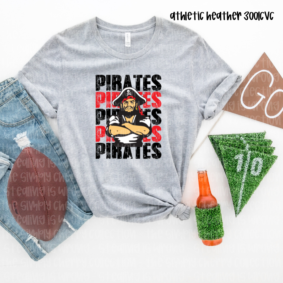Pinckney Pirates Stacked