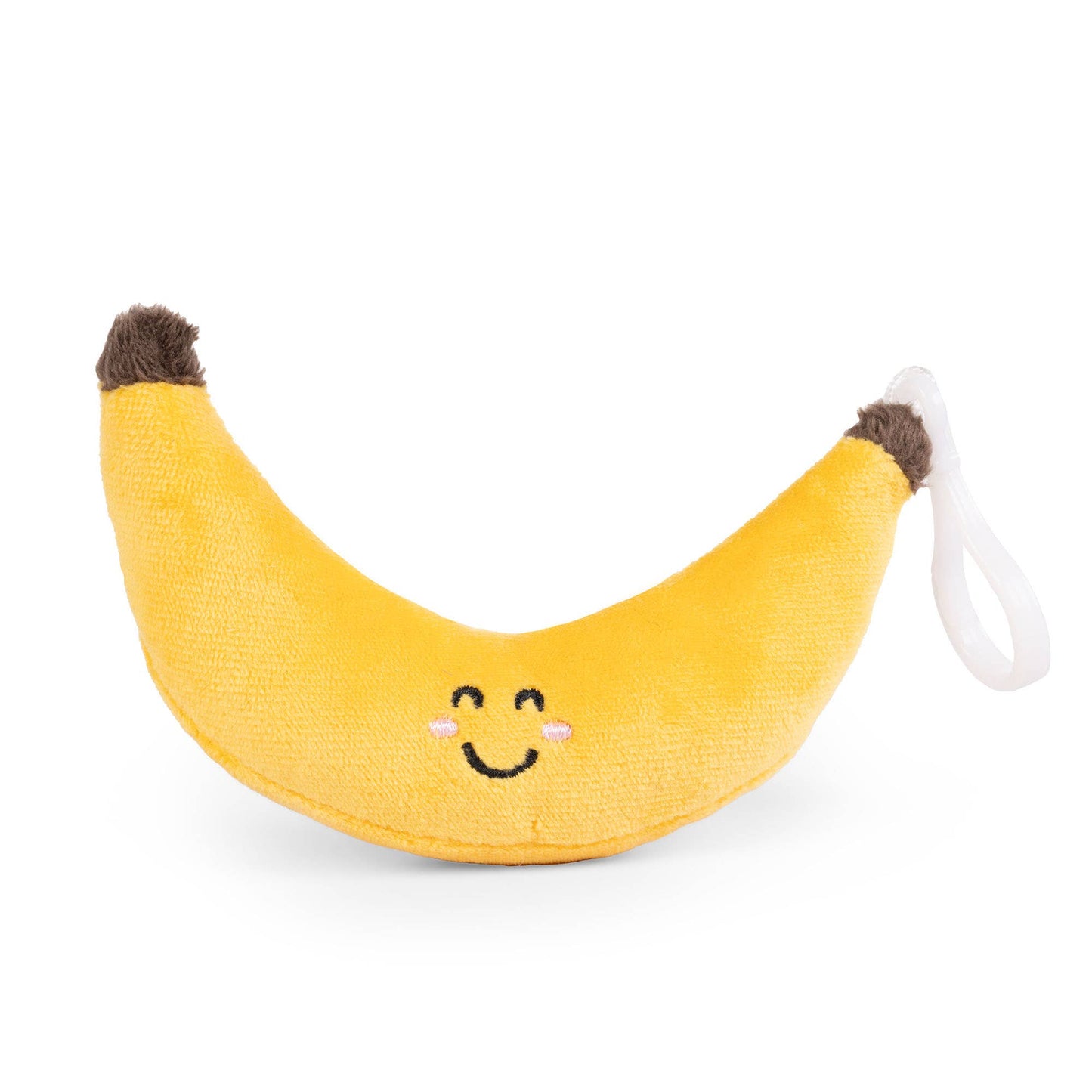 Little Living Nature Clips Fruit Plush Keyrings