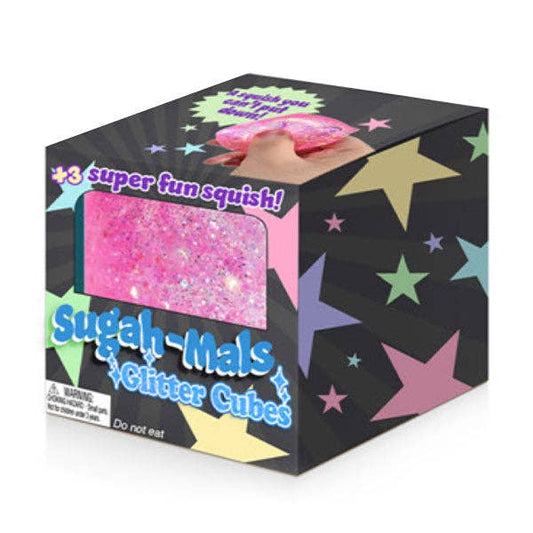 Sugah-Mals™ Glitter Sugar Cube Squishy Stress Ball