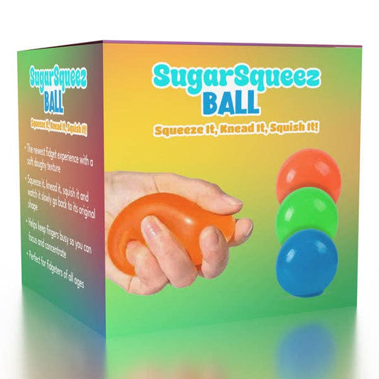 SugarSqueez Squishy Fidget Sugar Stress Ball