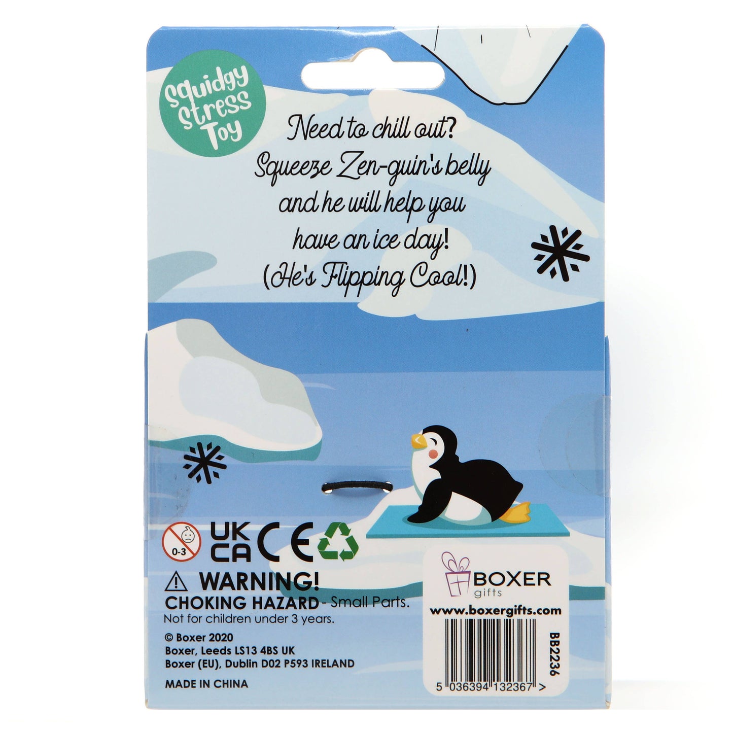Squishy Stress Ball Toy - Zenguin - Novelty Fidget Squishies