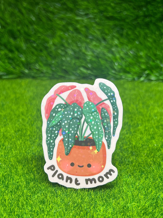 Plant Mom Sticker