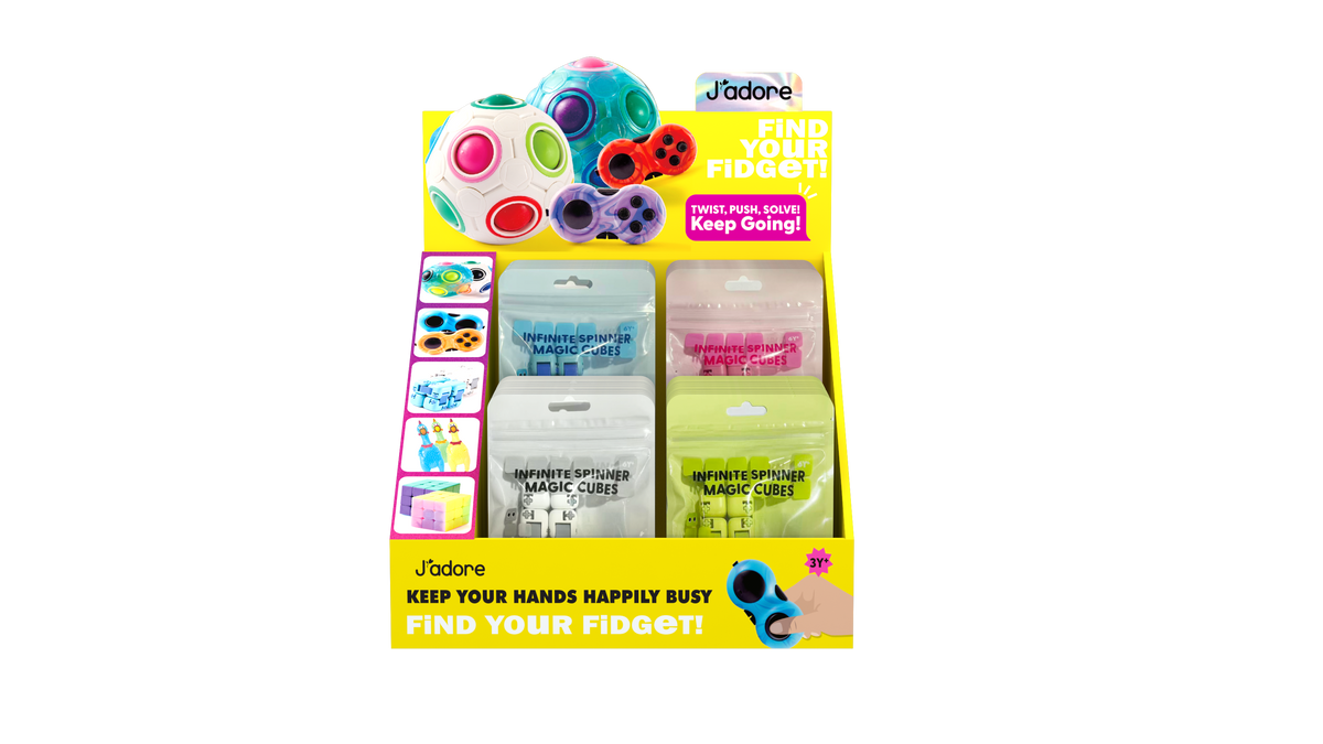 J'adore Infinite Spinner Magic Cubes