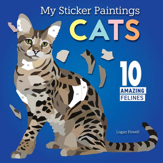 Cats Sticker Painting Book