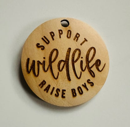 Wood Keychain