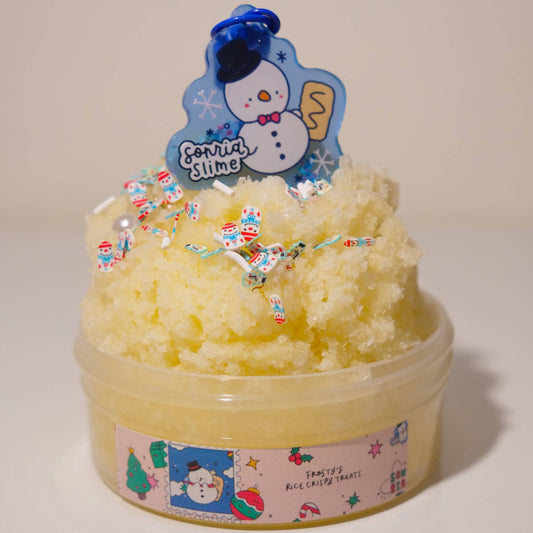Frosty's Rice Crispy Treats Slime / Christmas Slime