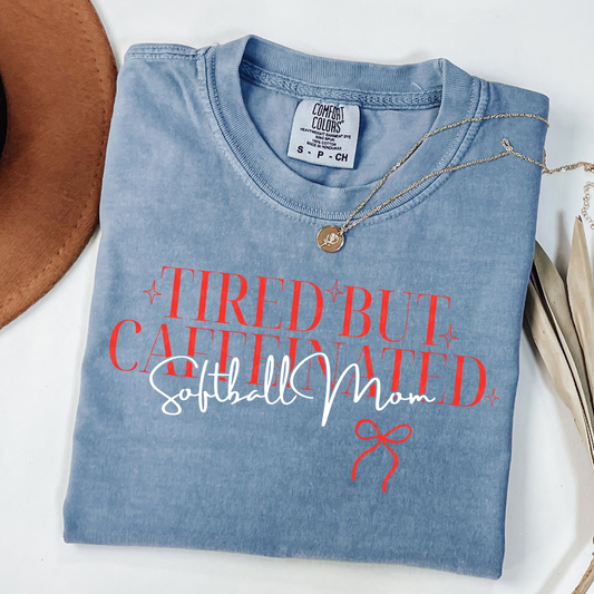 Tired but Caffeinated Softball Mom