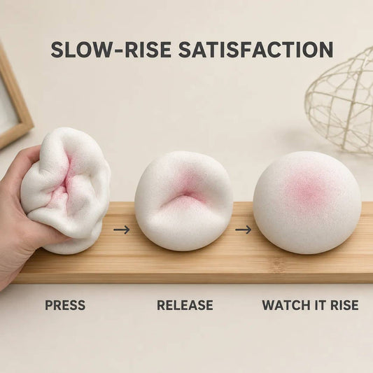 MeltSoft Cloud Bun Slow-Rise Squishy