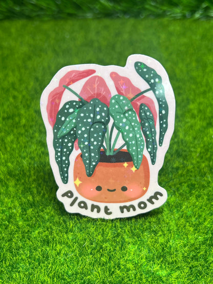 Plant Mom Sticker
