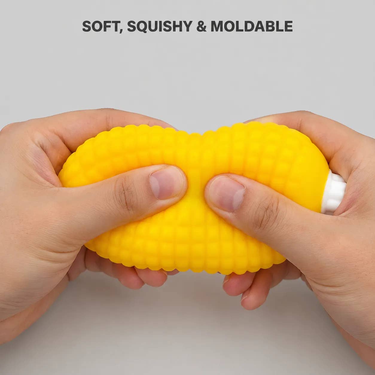 Crunchy Block-Filled Corn Squishy Toy