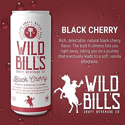 Black Cherry - Premium Cane Sugar Soda