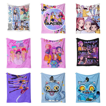 Kpop Demon Hunters Throw Blanket