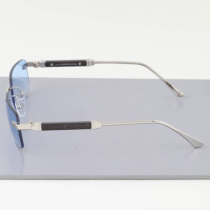 Chic Pillar Rimless Sunglasses