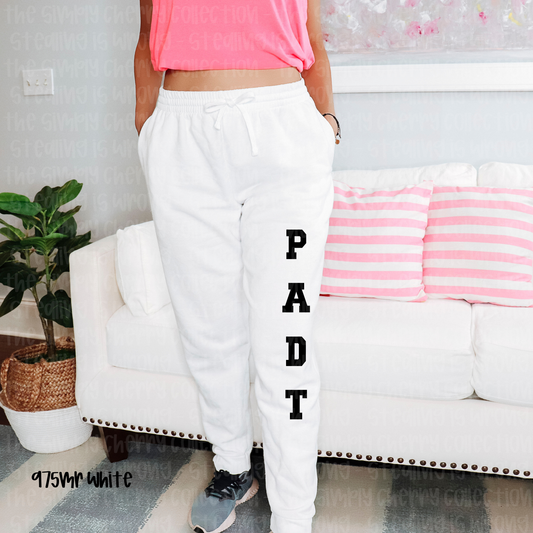 PADT Block Joggers
