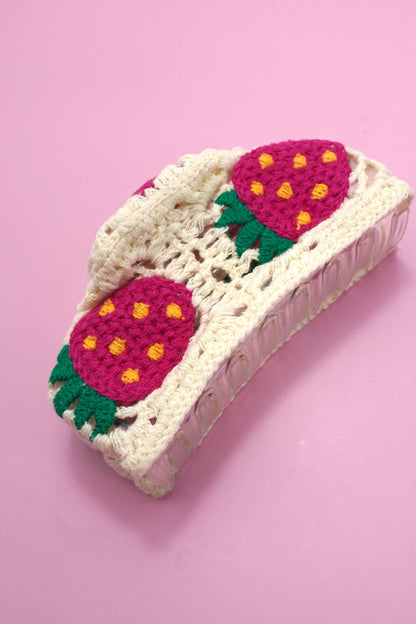 Crochet Claw Clip