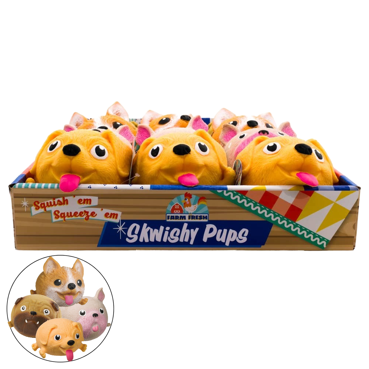 Skwishy 4.5" Pet Dogs