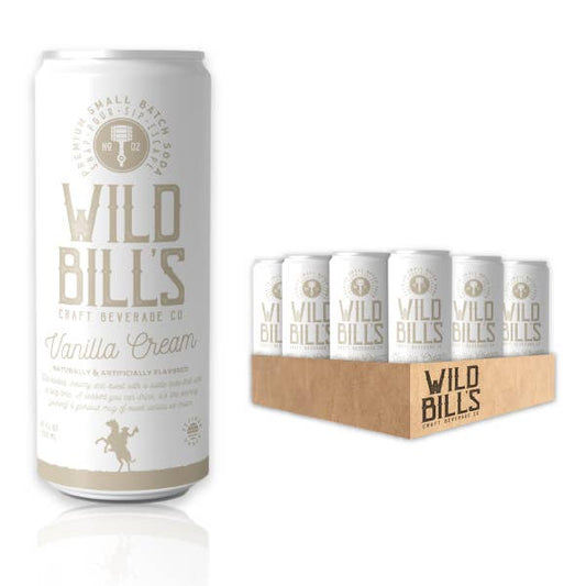 Vanilla Cream - Premium Cane Sugar Soda