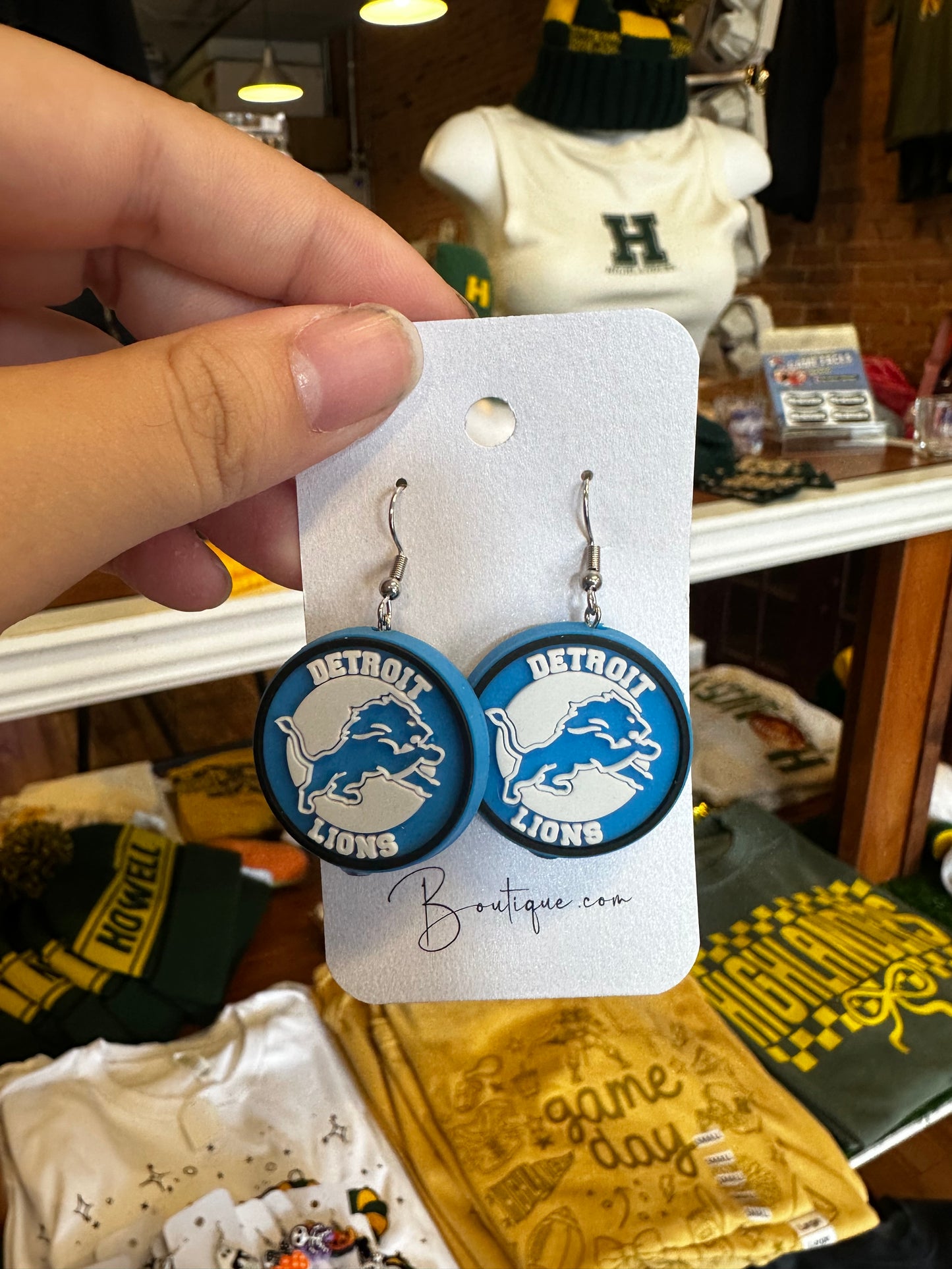 Silicone Circle Lion Dangles