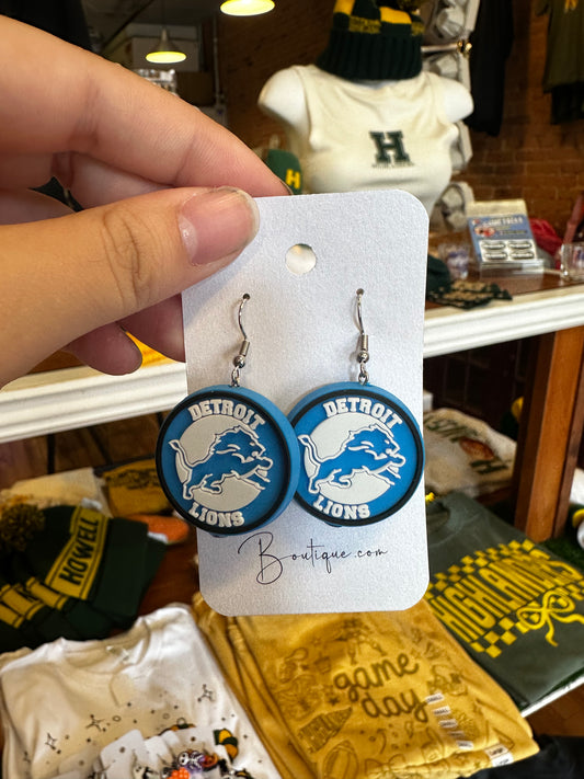 Silicone Circle Lion Dangles