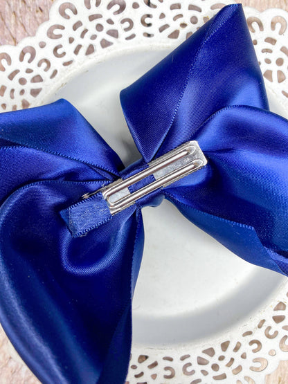 Forest Satin Bow