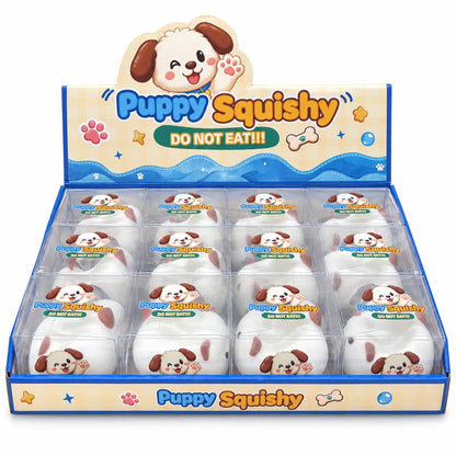Cute Crunchy Pug Dog Block Squishy Toy