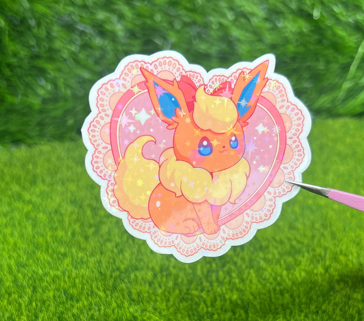 Sweetheart Evolution Sticker Fire