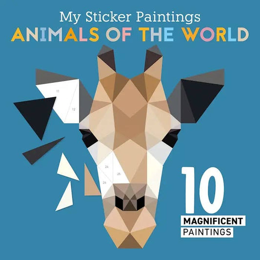 Animals of the World Sticker Painting