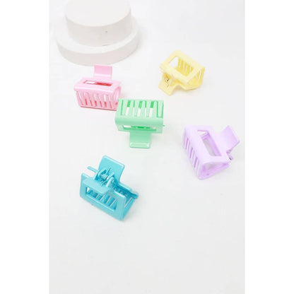 Mini Rectangle Hair Clip