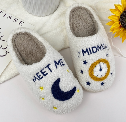 Meet Me At Midnight Slippers