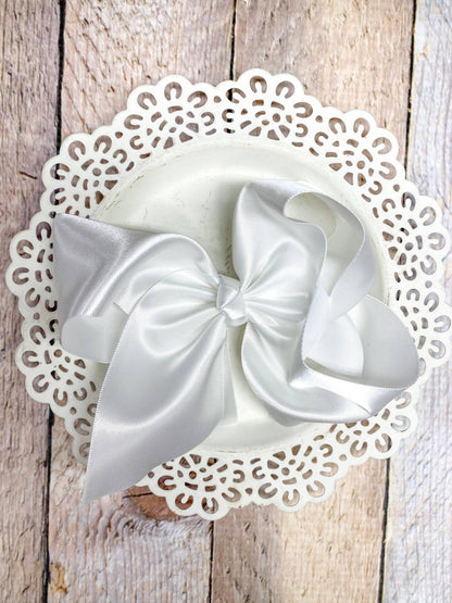 Forest Satin Bow