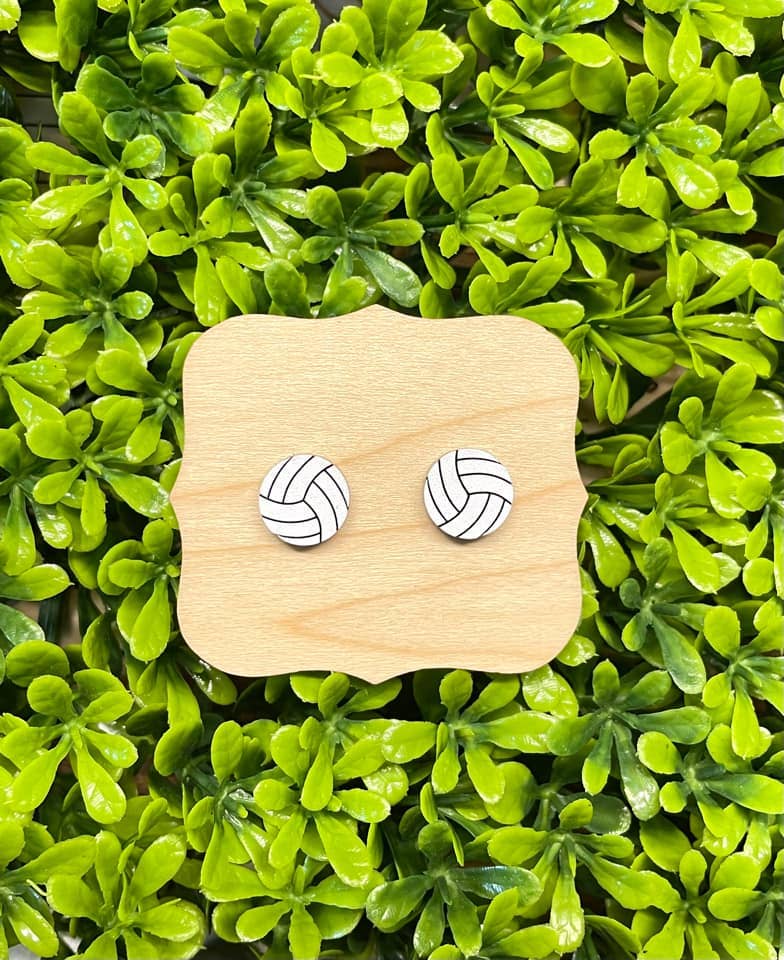 Volleyball Earrings