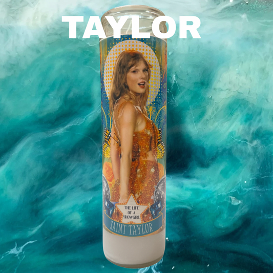 Taylor Swift Prayer Candle