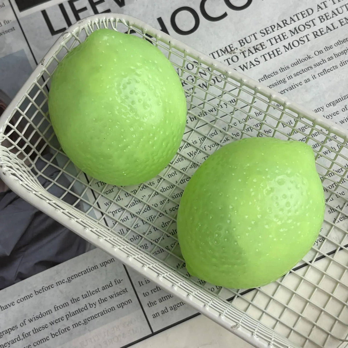 Crunchy Lemon Block Squishy Stress Relief Toy