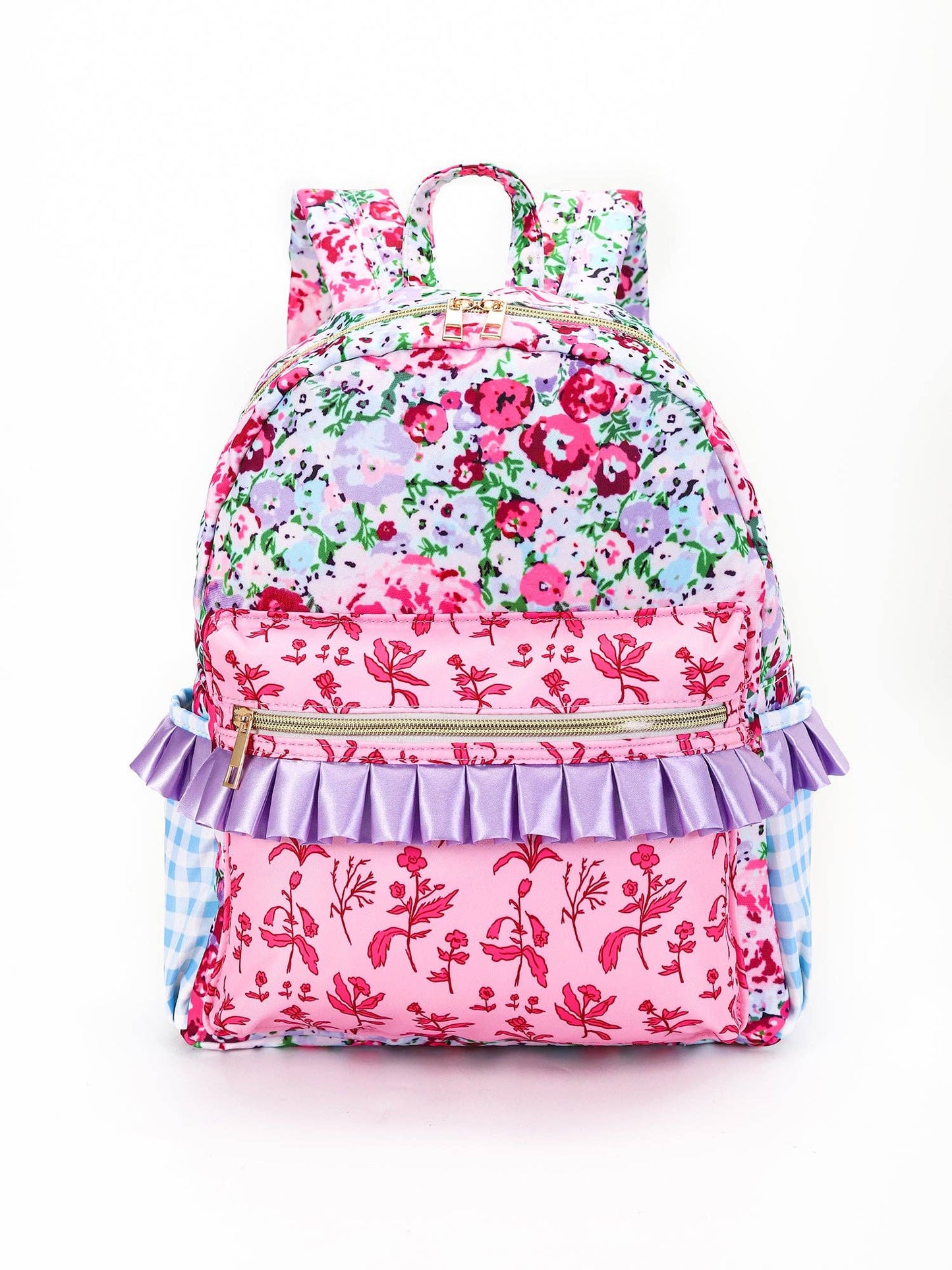 Lavender Ruffle Backpack