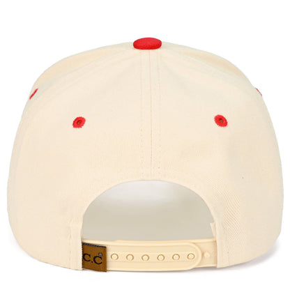 Daisy Flower Pattern USA Flag Trucker Cap