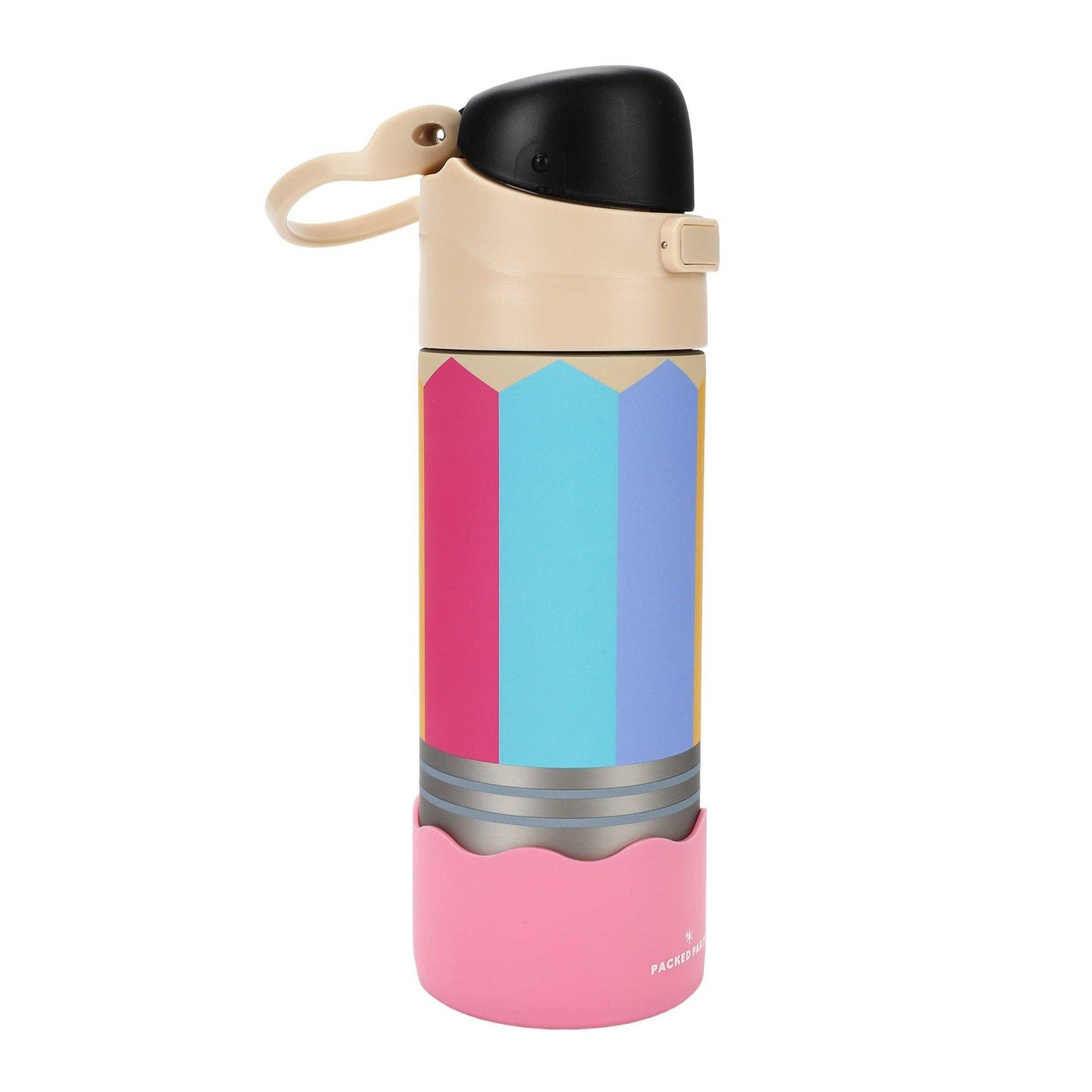 Write On! Pencil Shaped Stainless Steel Water Bottle (24 Oz)