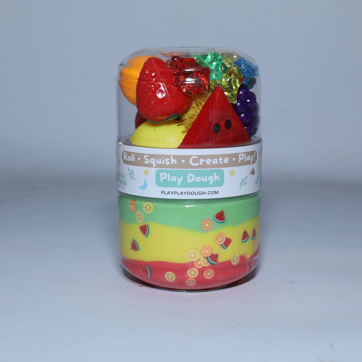 Fruit Play Dough Jar