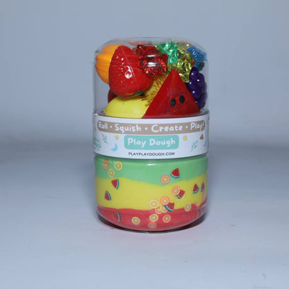 Fruit Play Dough Jar