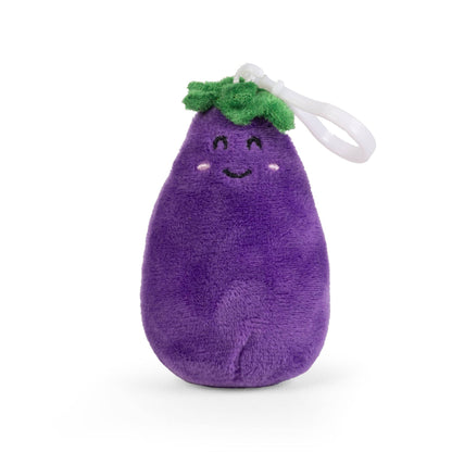 Little Living Nature Clips Vegetable Plush Keyrings