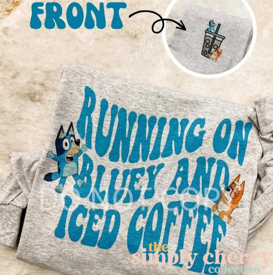 Blue Dog and Iced Coffee