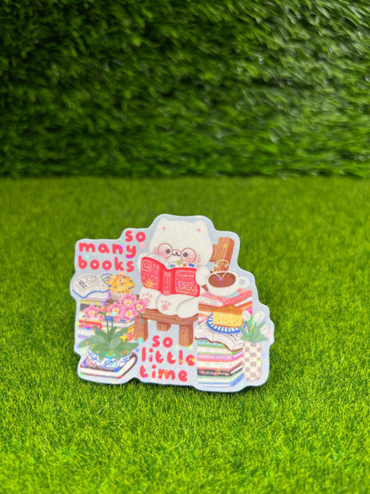 So Little Time Sticker
