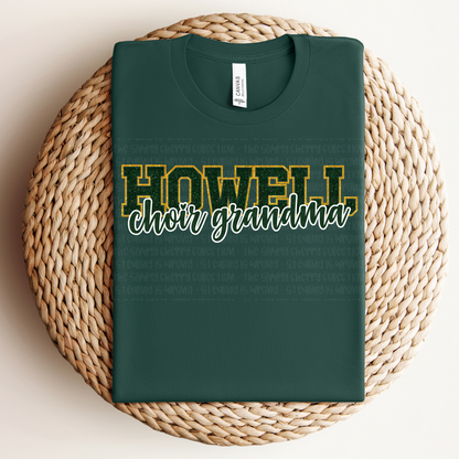 Howell Choir Faux Glitter