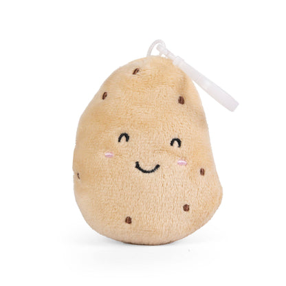 Little Living Nature Clips Vegetable Plush Keyrings