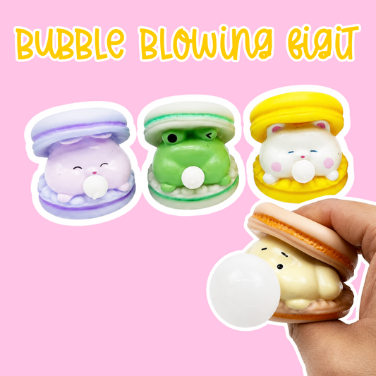 Macaroon Squeeze Animals Bubble Toy
