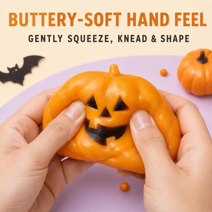 Moldable Halloween Pumpkin Stress Relief Squeeze Toy